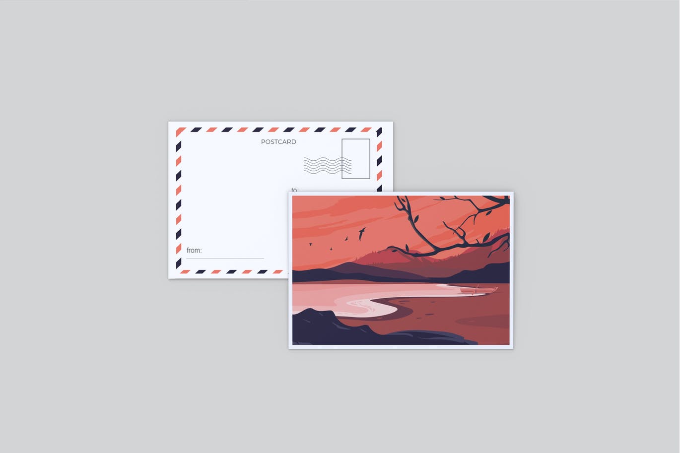 Postcard Mockup