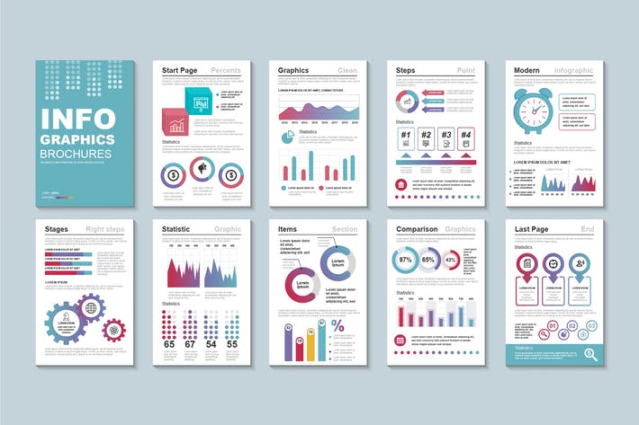Presentation Infographic Brochure Template