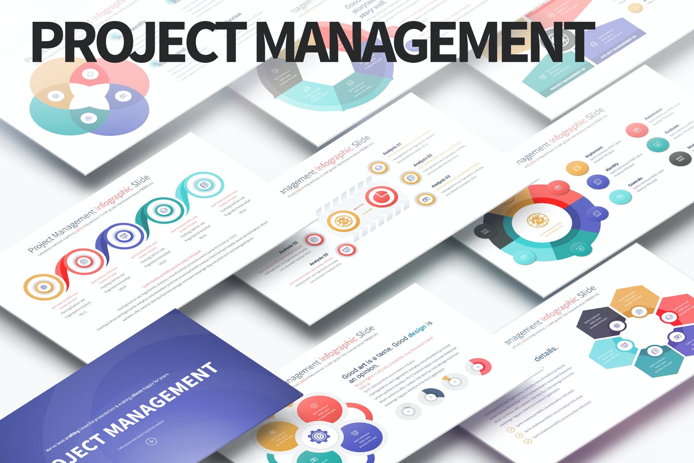 Project Management-PowerPoint Infographics Slides