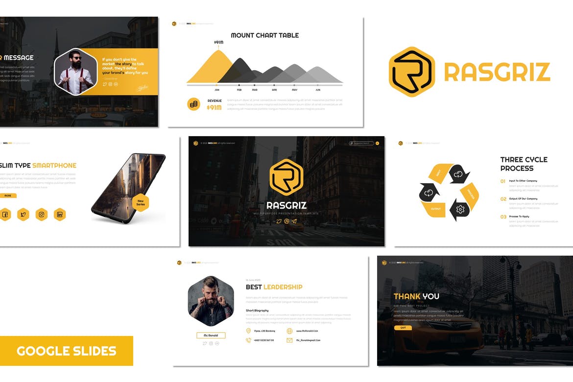 Rasgriz - Multipurpose Google Slides Template