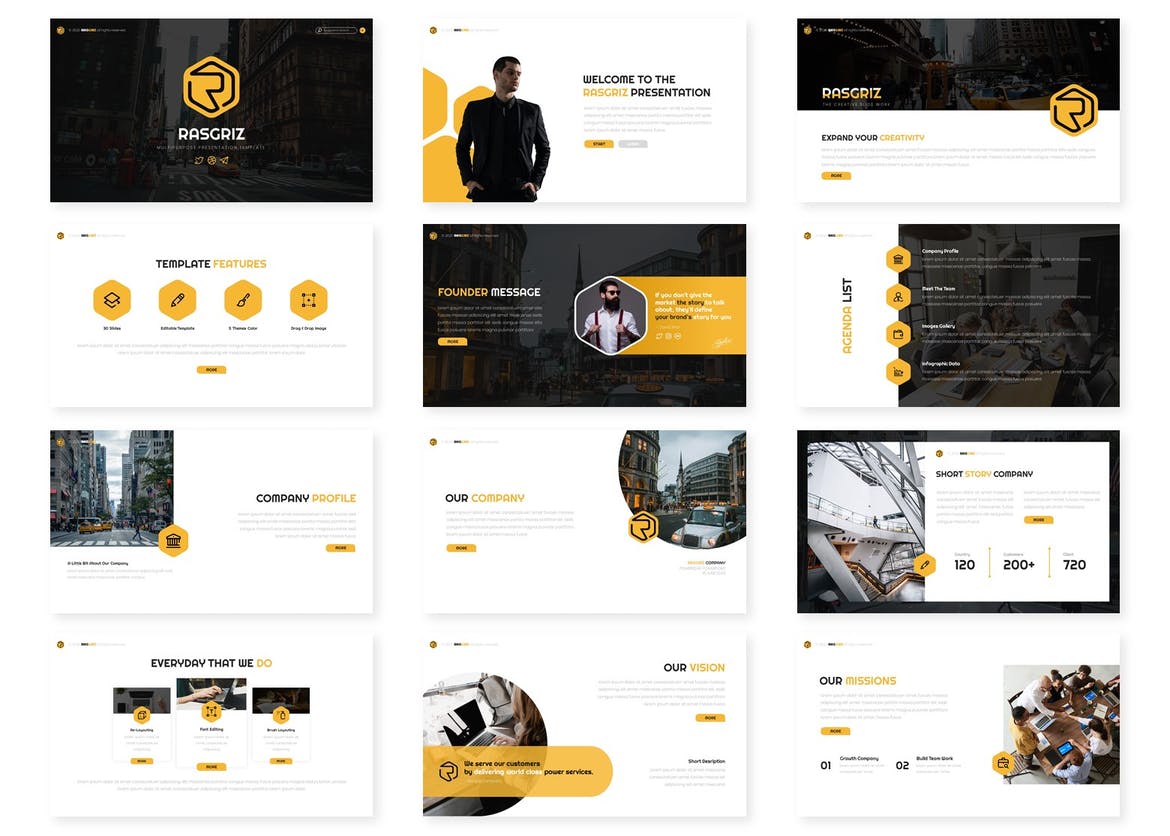 Rasgriz - Multipurpose Keynote Template