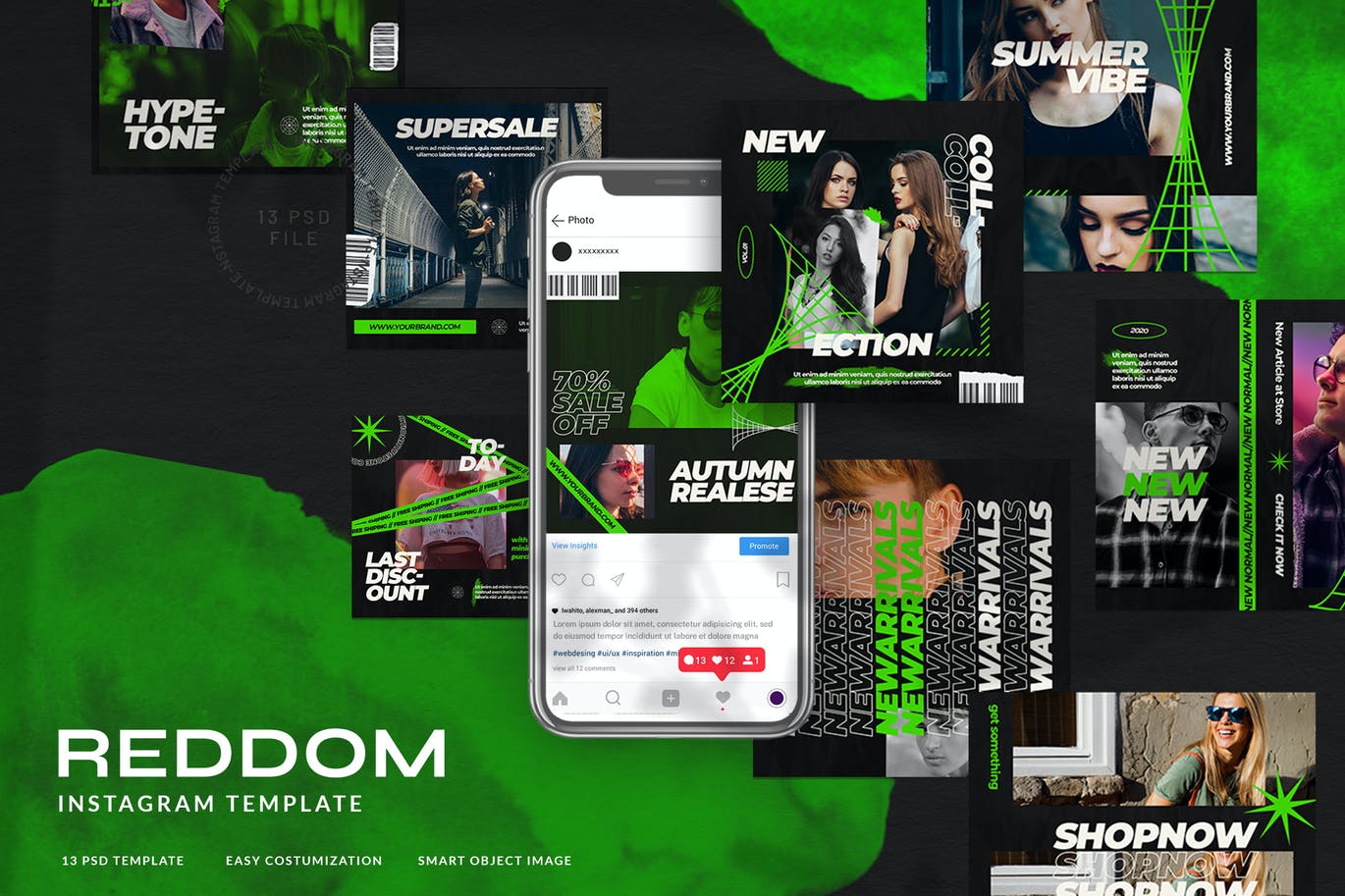 Reddom Instagram Stories for Fashion Streetwear