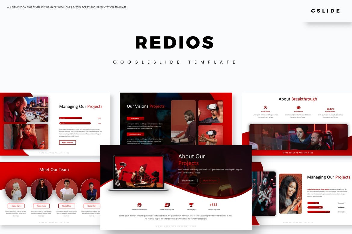 Redios - Google Slides Template