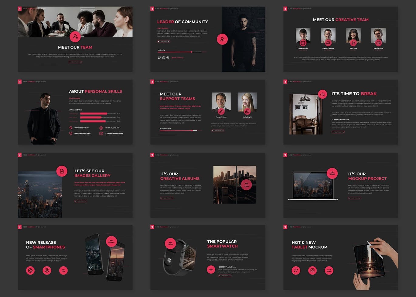 Road River - Multipurpose Google Slides Template