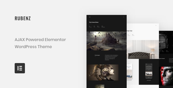 Rubenz v1.9.8 - Creative AJAX Portfolio WordPress Theme