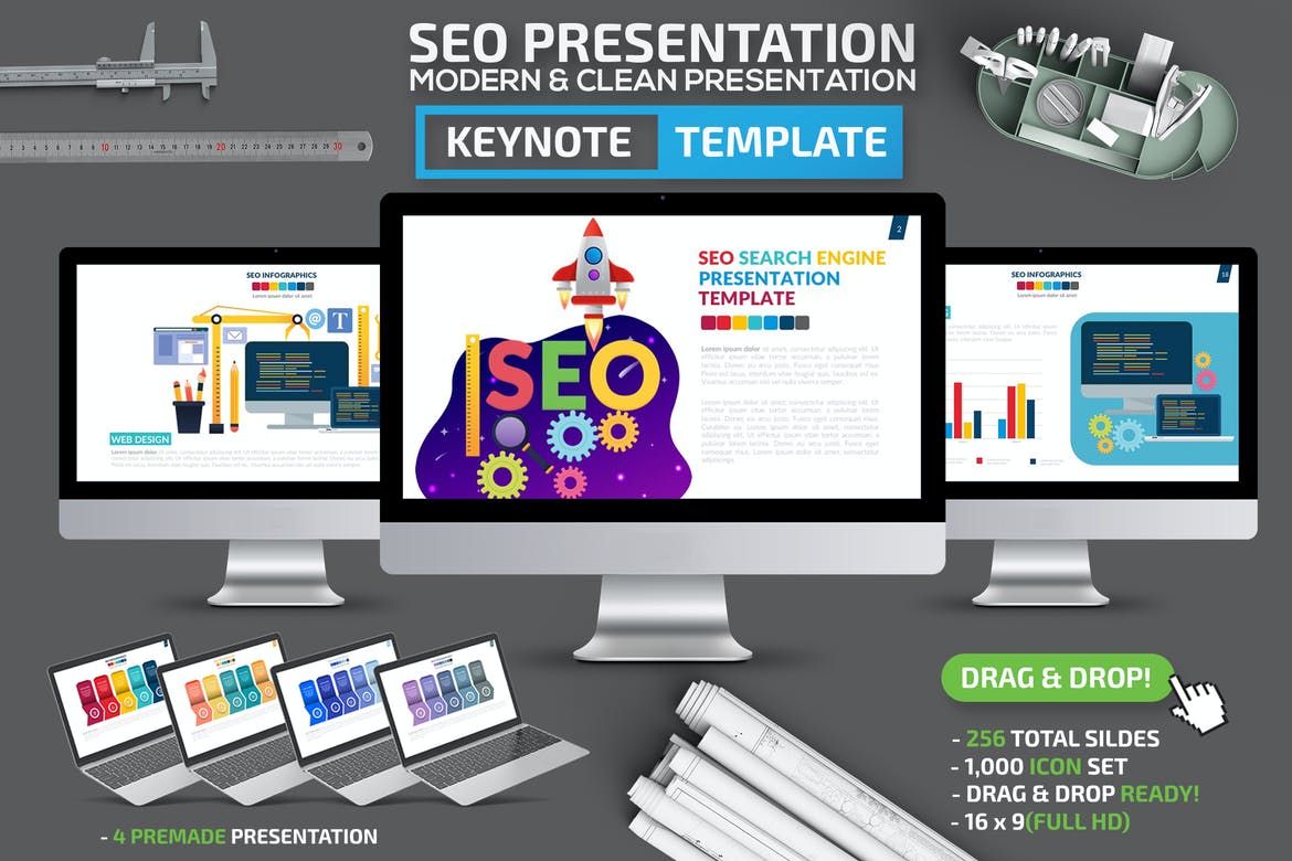 SEO Infographic Keynote