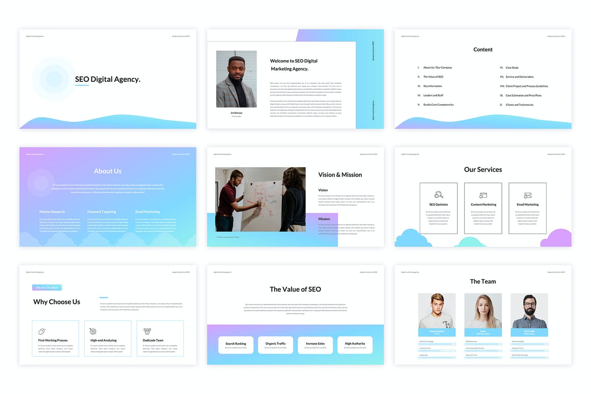 SEO Proposal Google Slides Presentation