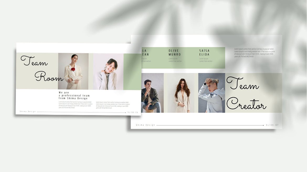 SHIMA - MInimals Keynote Templates