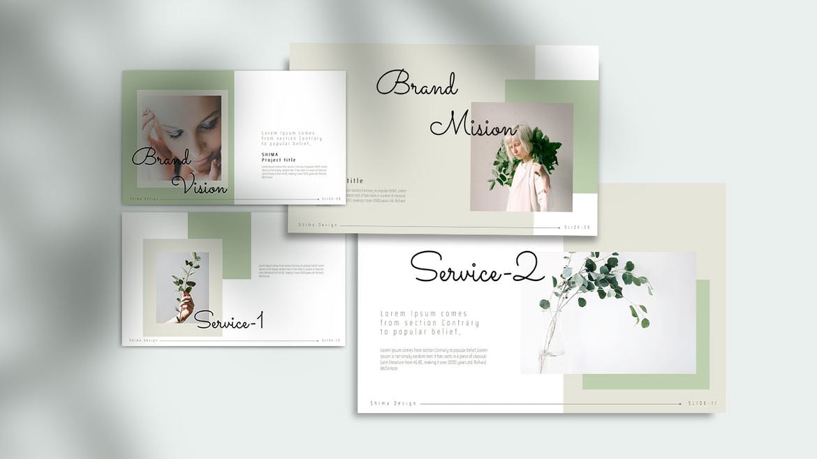 SHIMA - MInimals Keynote Templates