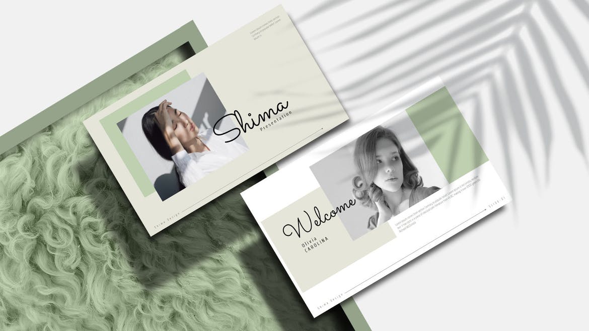 SHIMA - MInimals Powerpoint Templates
