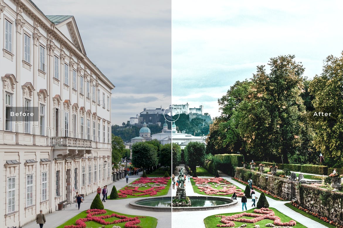 Salzburg Mobile & Desktop Lightroom Presets
