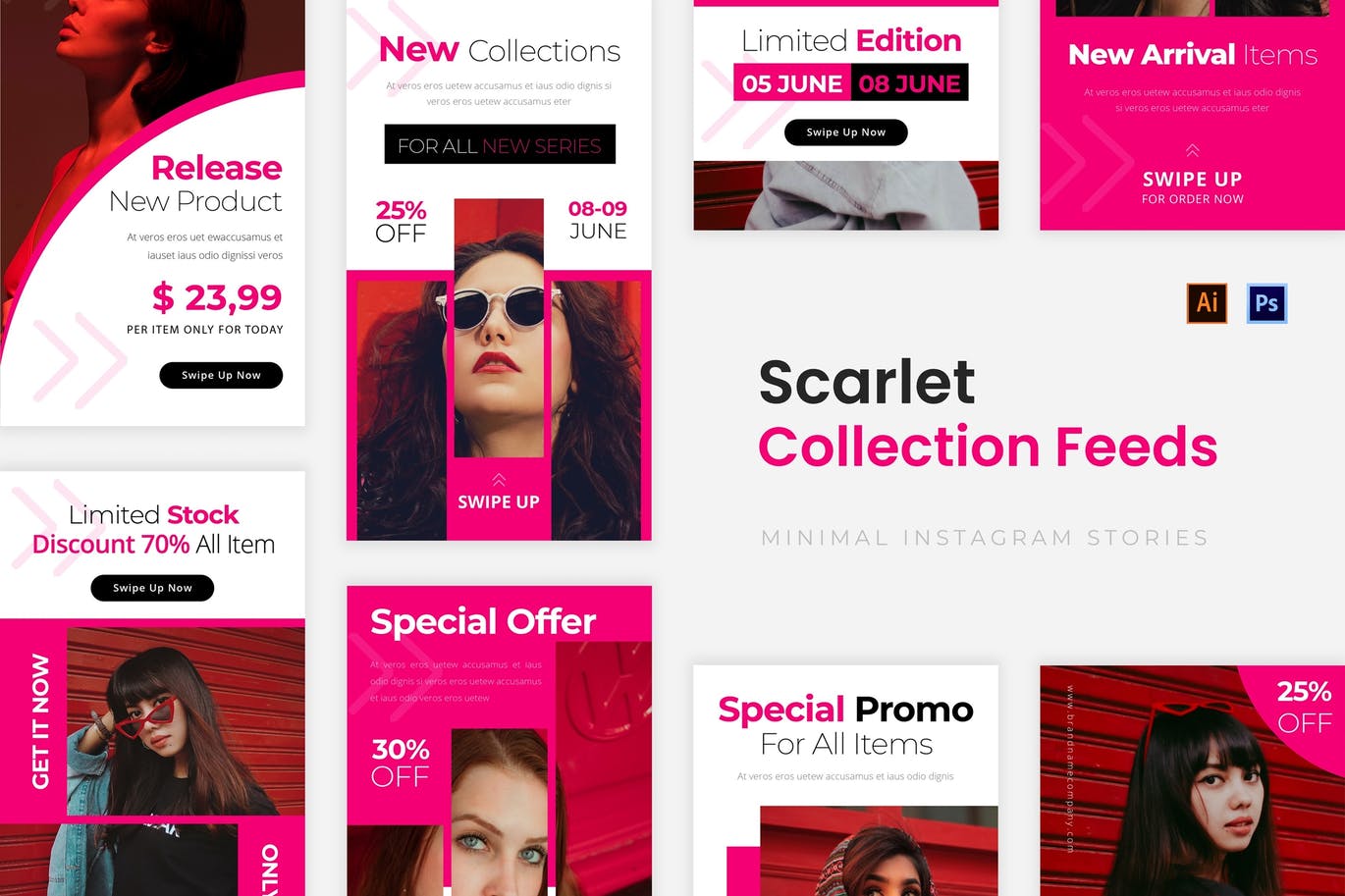 Scarlet Collections Instagram Story