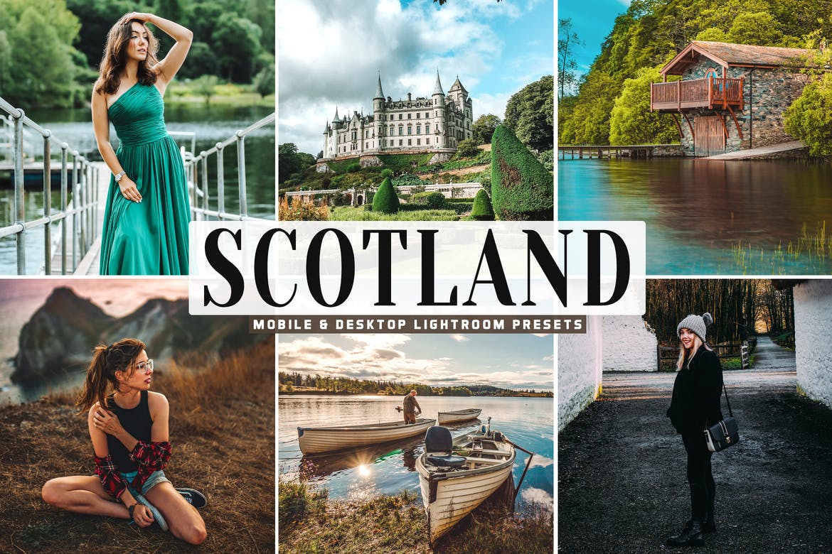 Scotland Mobile & Desktop Lightroom Presets
