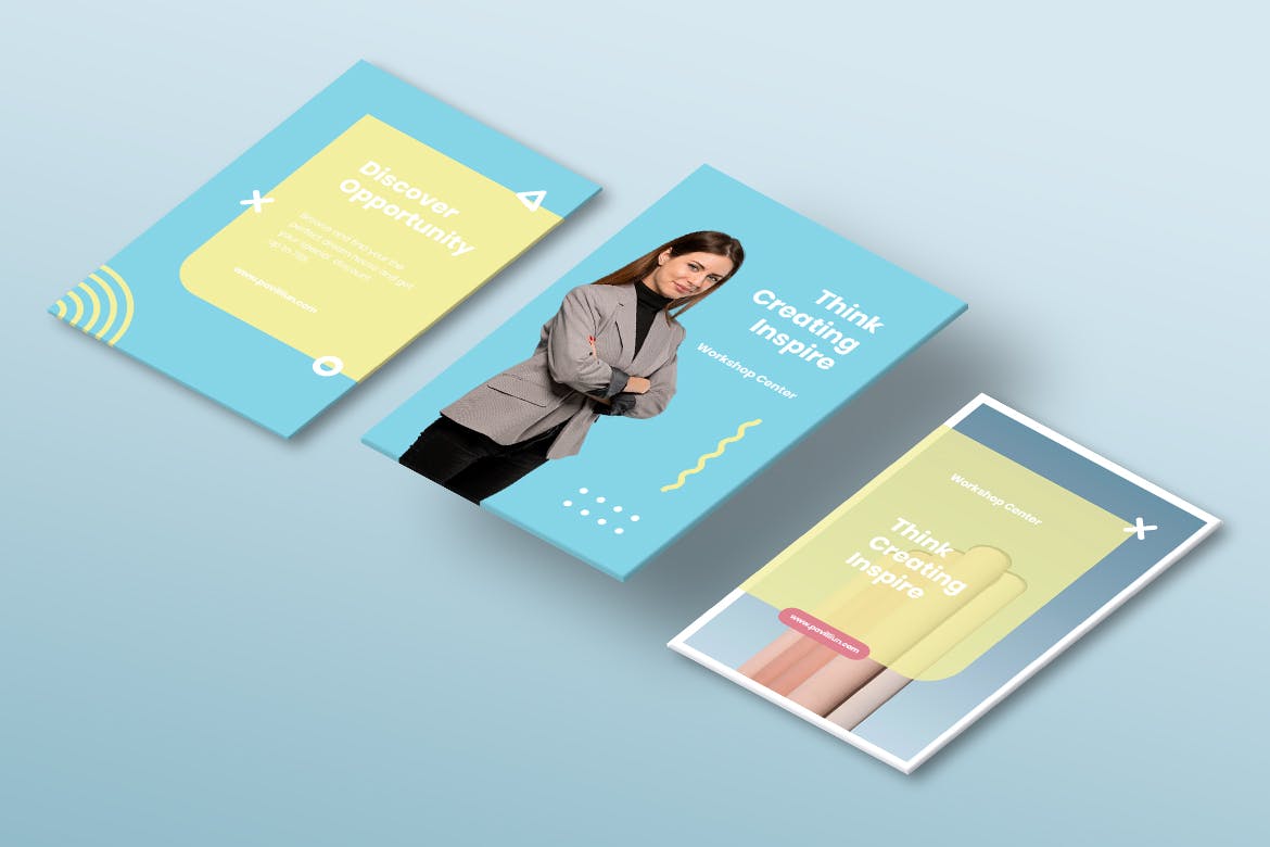 Seminar & Workshop Pinterest Template