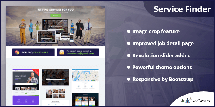 Service Finder - Provider and Business Listing WordPress Theme