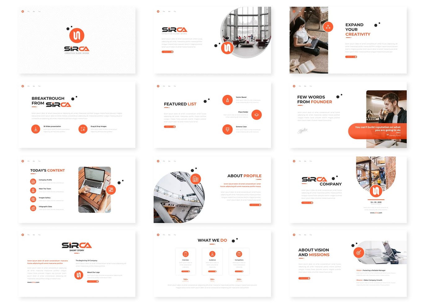 Sirca - Multipurpose Keynote Template