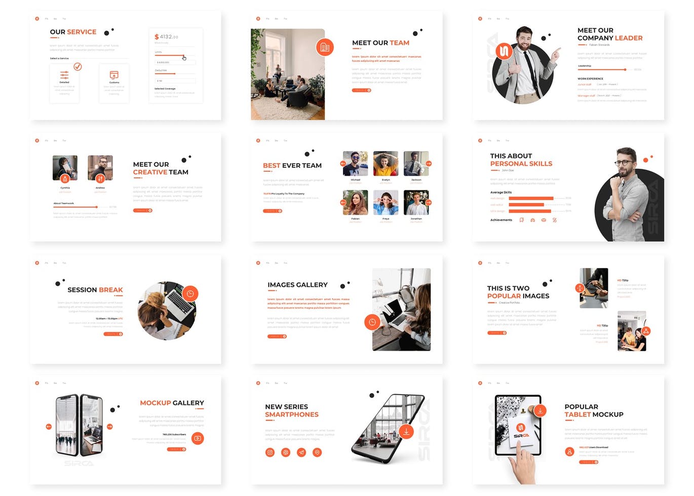 Sirca - Multipurpose Keynote Template