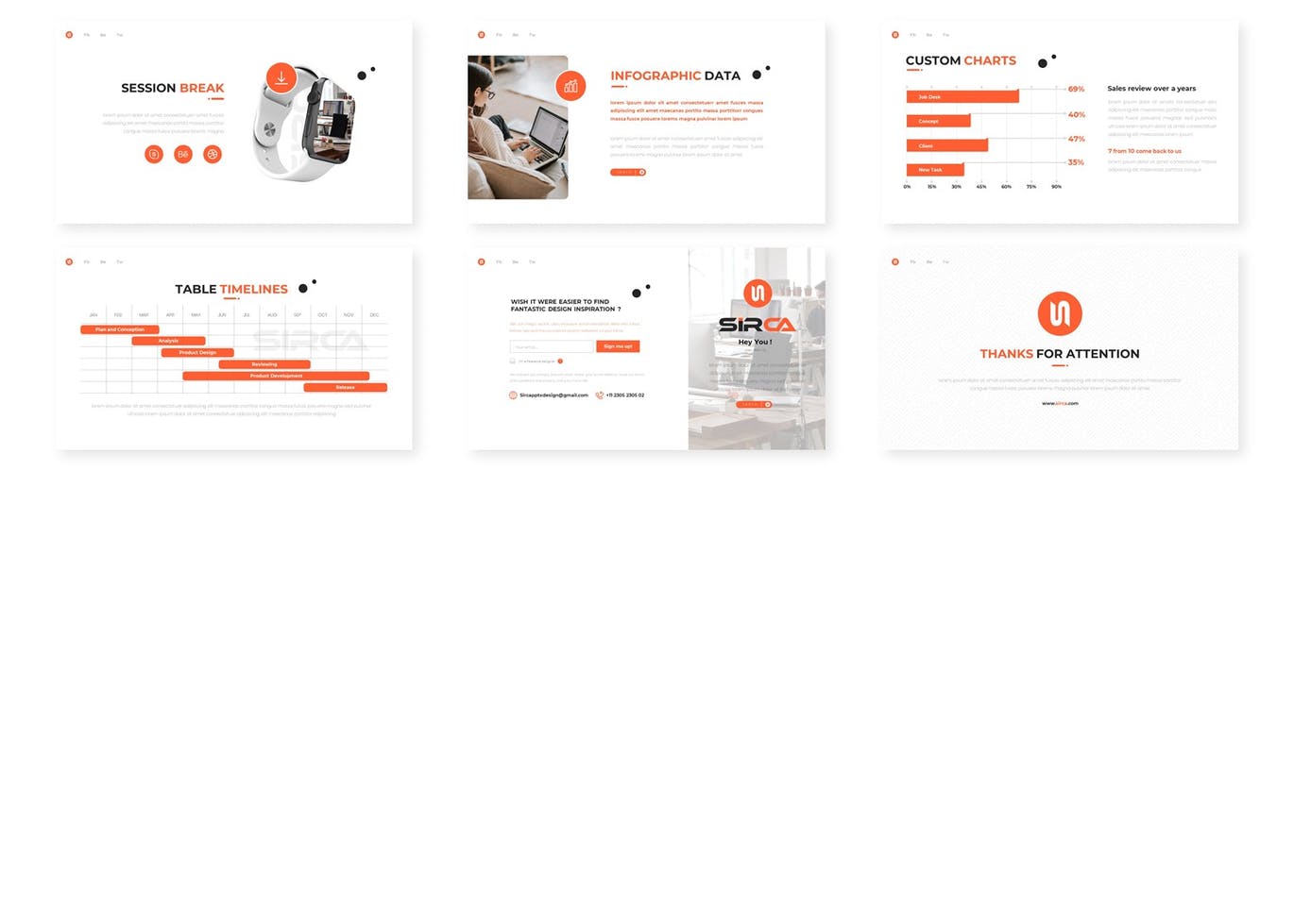 Sirca - Multipurpose Keynote Template