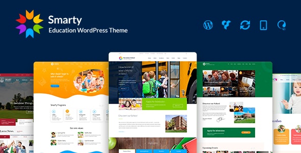 Smarty - School Kindergarten WordPress theme
