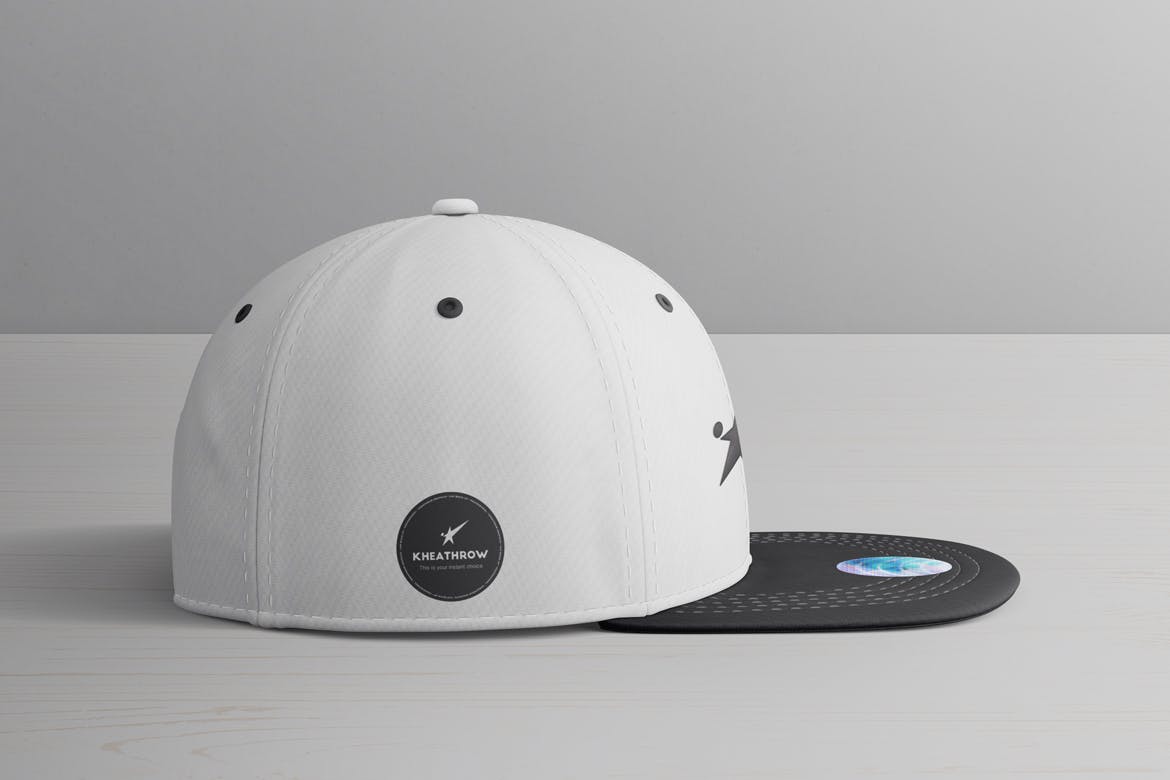 Snapback Baseball Cap Mock-Ups Vol.1