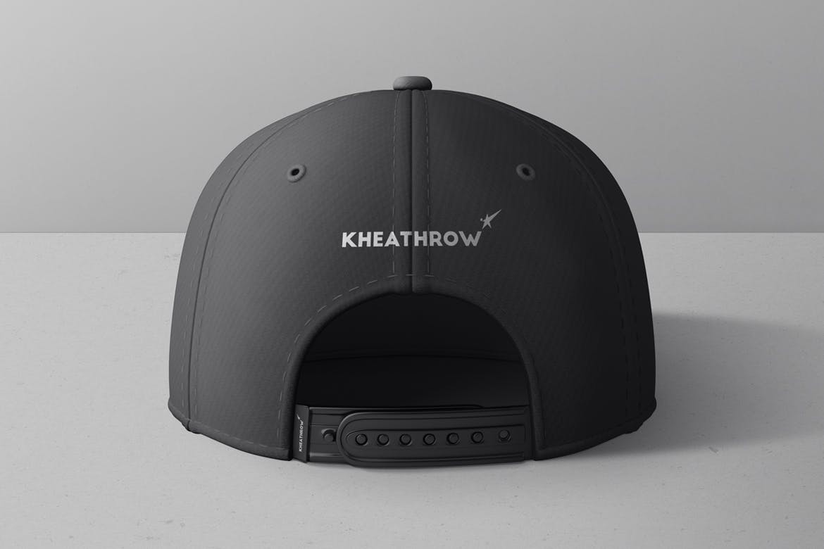 Snapback Baseball Cap Mock-Ups Vol.1