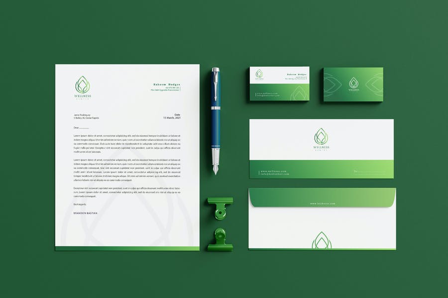 Spa Branding Identity & Stationery Pack