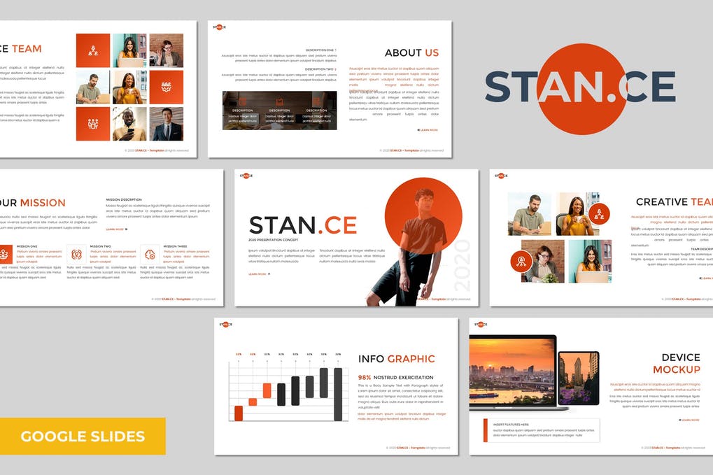 Stance - Multipurpose Google Slides Template