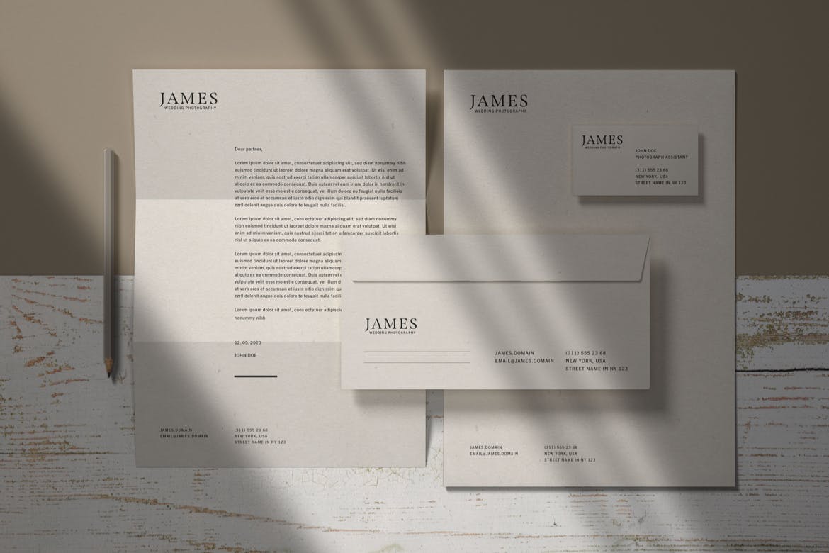 Stationery Branding Mockup