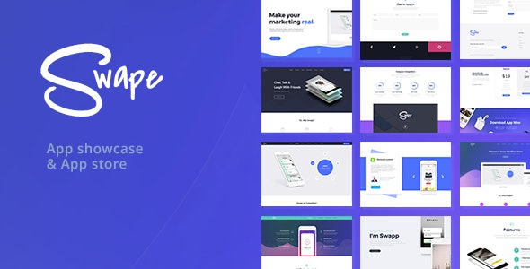 Swape v1.6 - WordPress Mobile Application Template