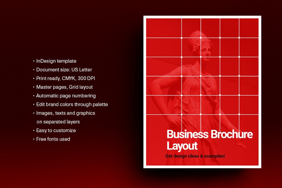 Swiss Style Brochure Template
