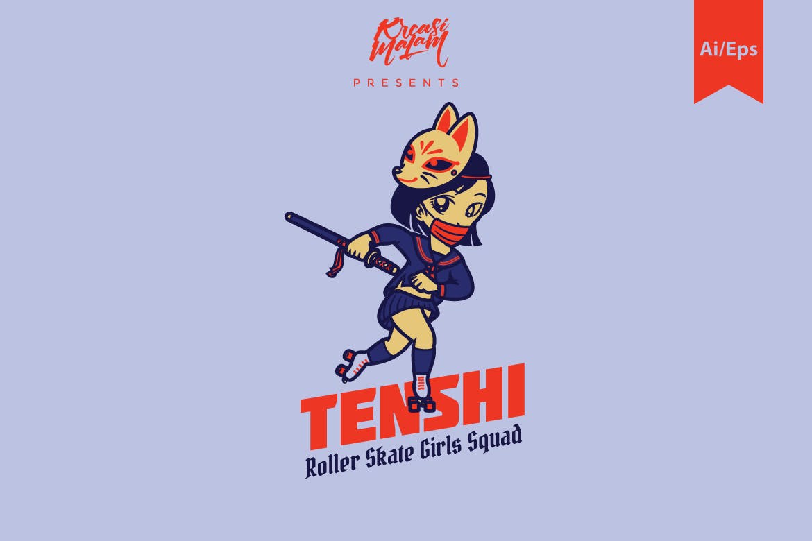Tenshi Logo Template