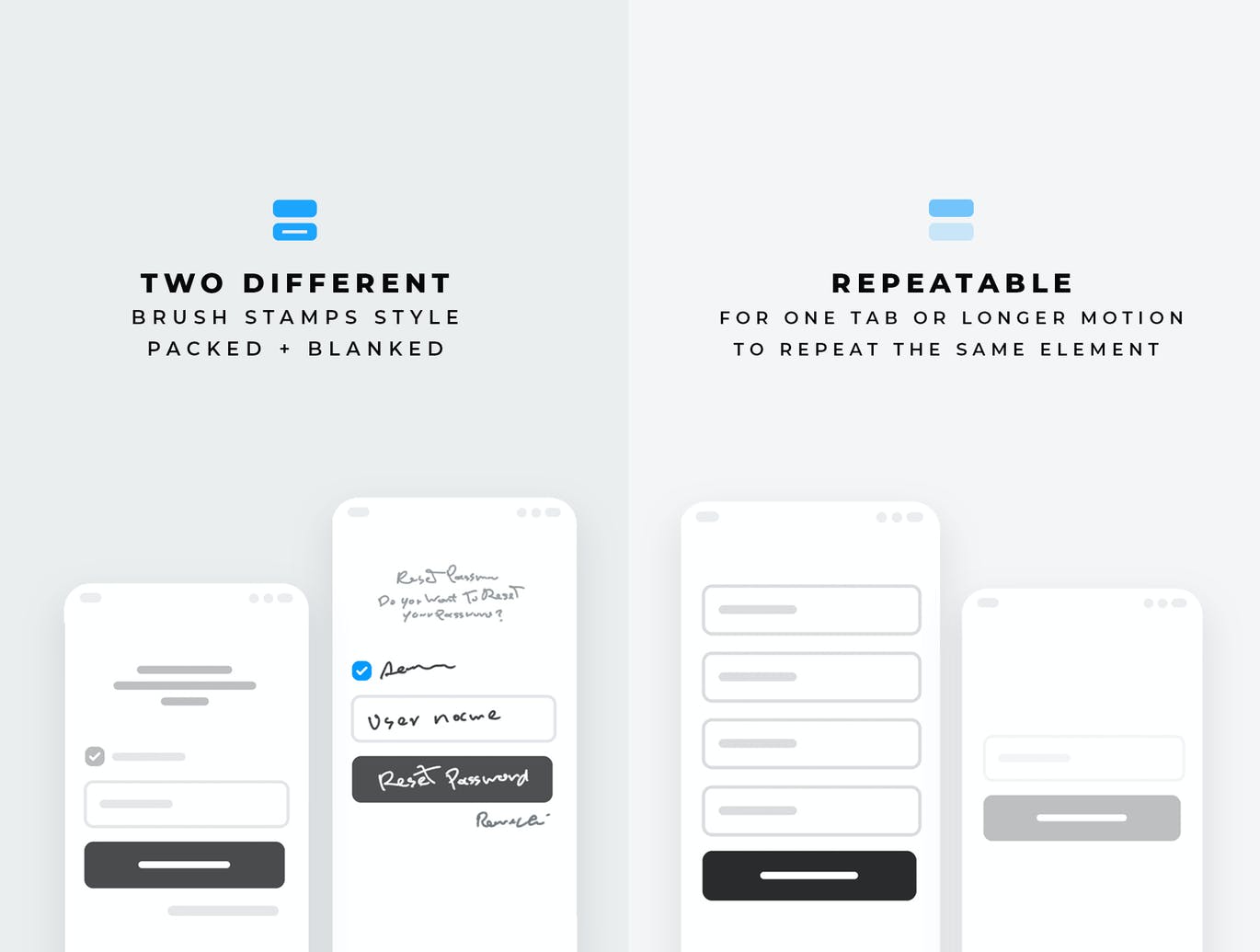 The Wireframe Kit for Procreate