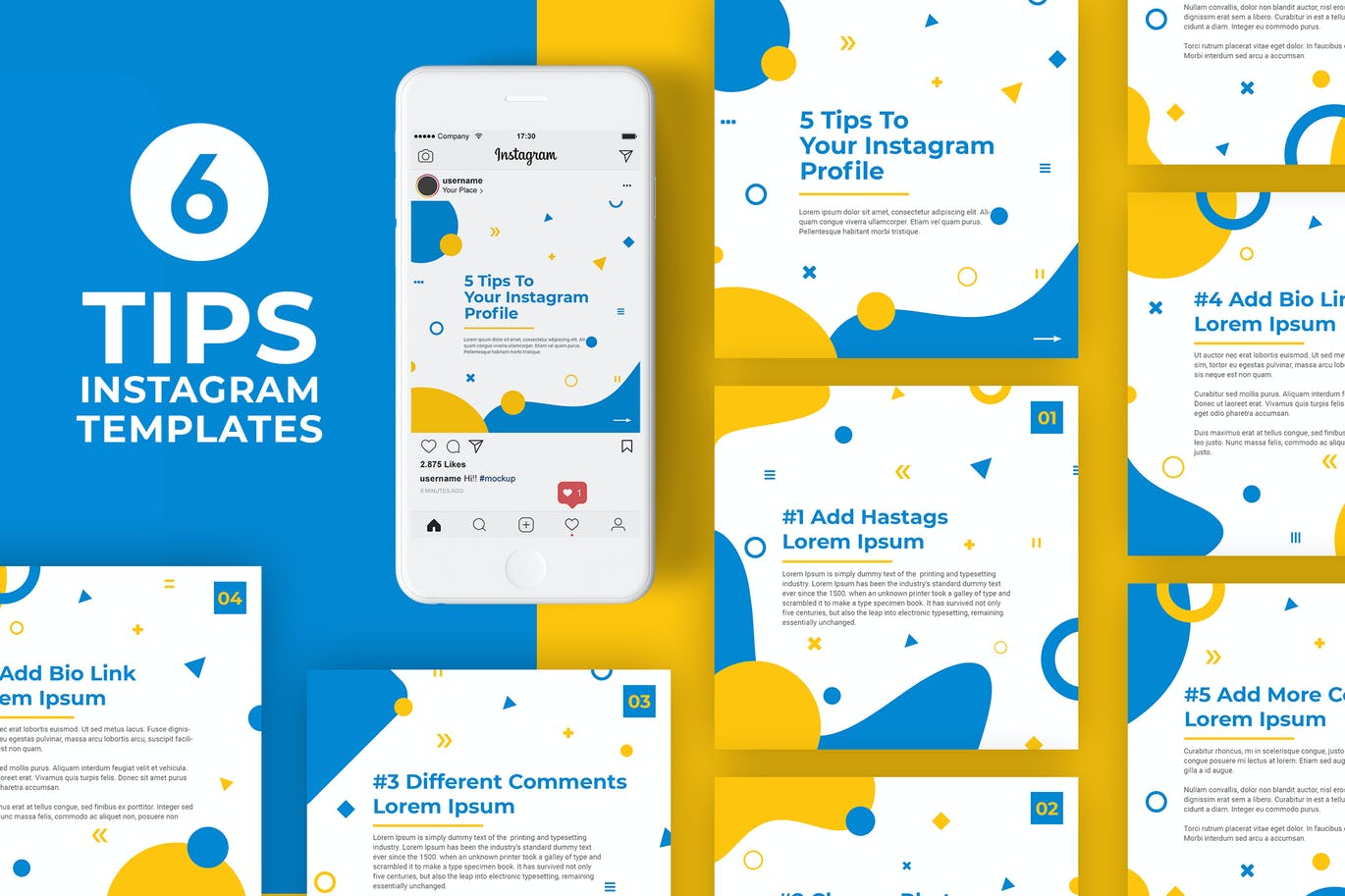 Tips Instagram Templates