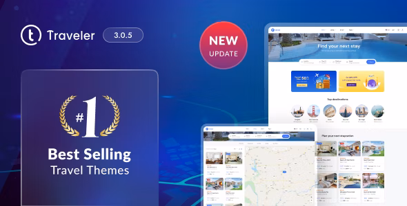 Travel Booking WordPress Theme