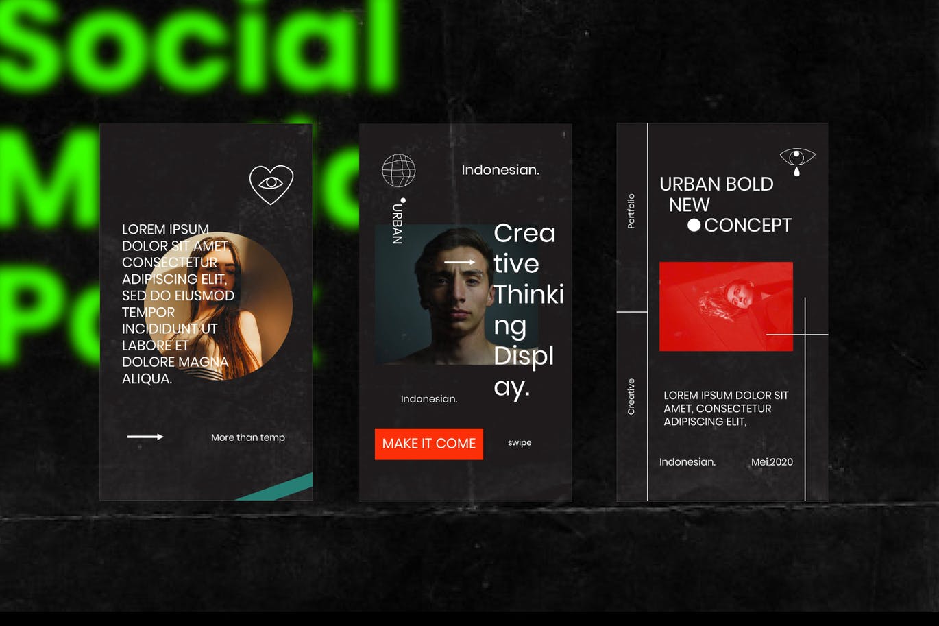 URBAN - Insta Story & Post Social Media Vol.2