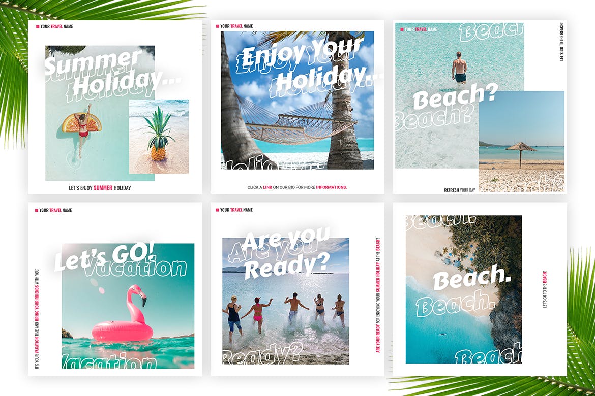 Vacaziana Instagram Templates