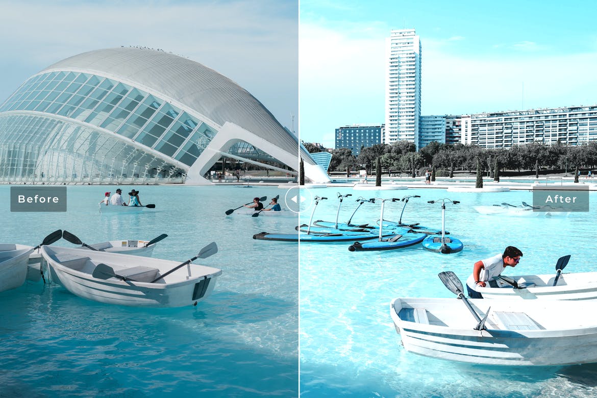 Valencia Mobile & Desktop Lightroom Presets