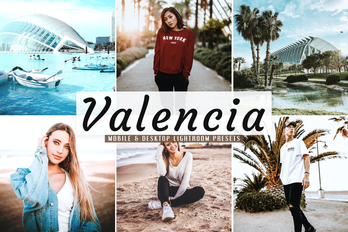 Valencia Mobile & Desktop Lightroom Presets