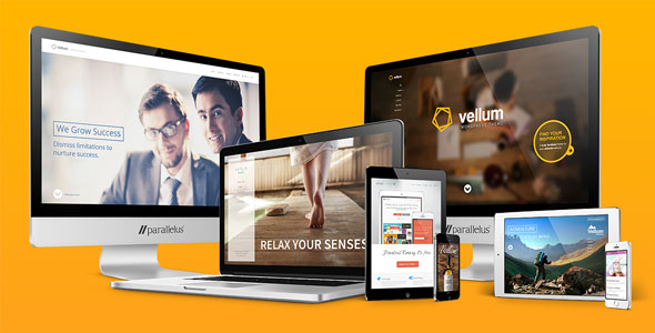 Vellum v1.7.39 - Responsive WordPress Template