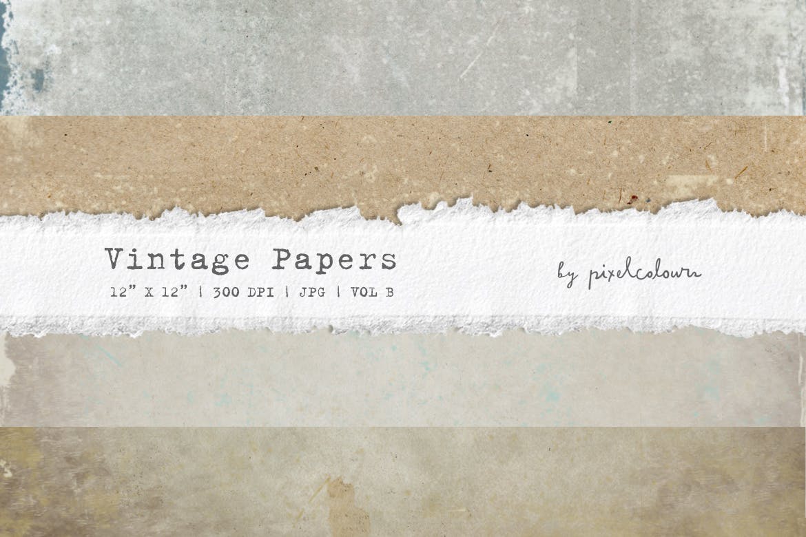 Vintage Papers or Backgrounds B