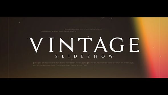 Vintage Slideshow