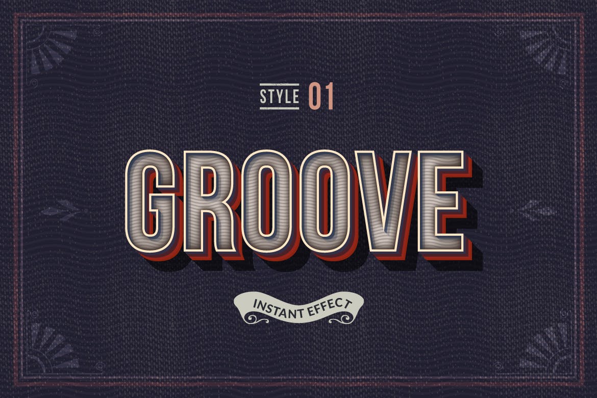 Vintage Text Effects (Illustrator)