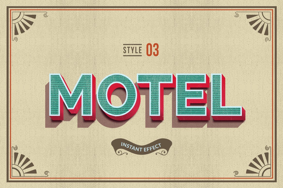 Vintage Text Effects (Illustrator)