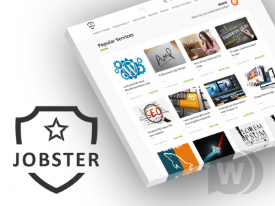 WPjobster v5.6.3 NULLED - premium WordPress theme for services and jobs market