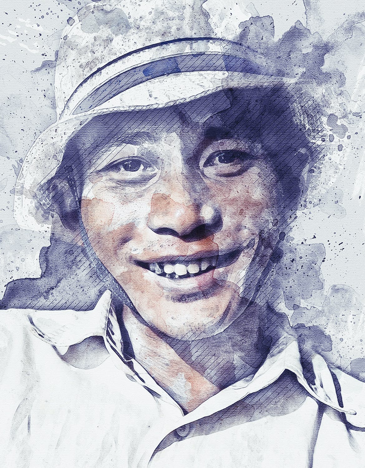 Watercolor Photoshop Action