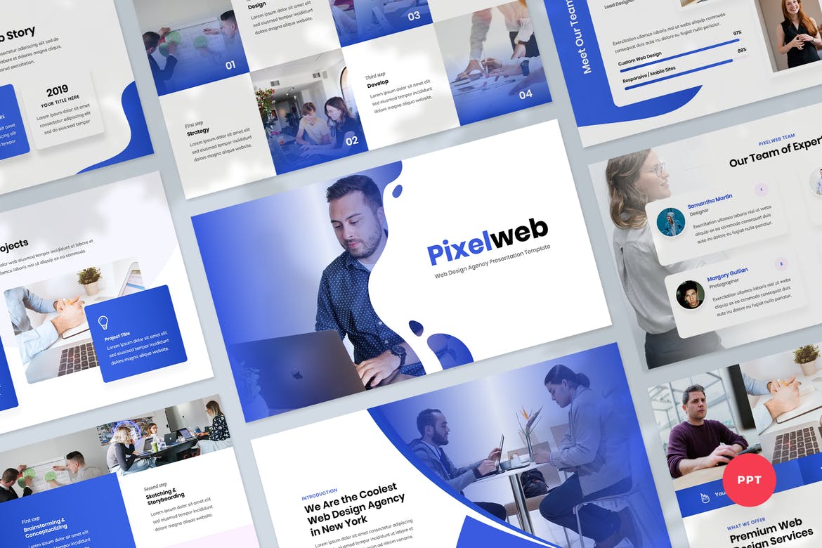 Web Design Agency PowerPoint Presentation Template