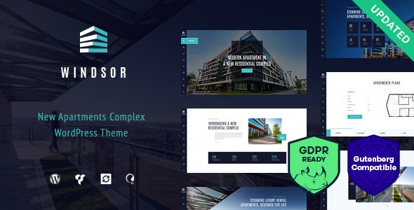 Windsor - Apartment Complex - Single Property WordPress Theme