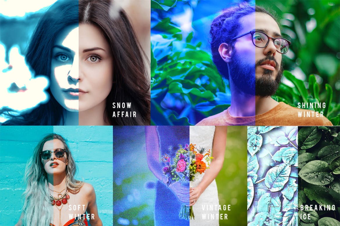 Winter Pack Photoshop Action