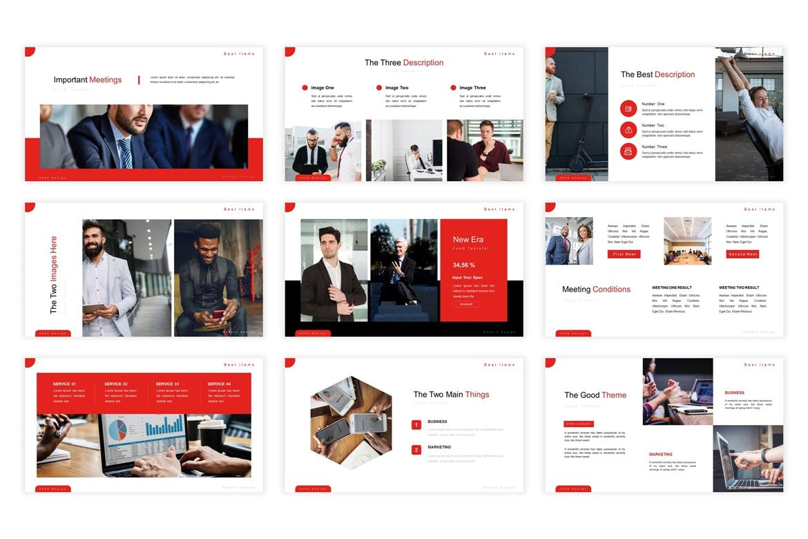 Working Tablets - Google Slide Template