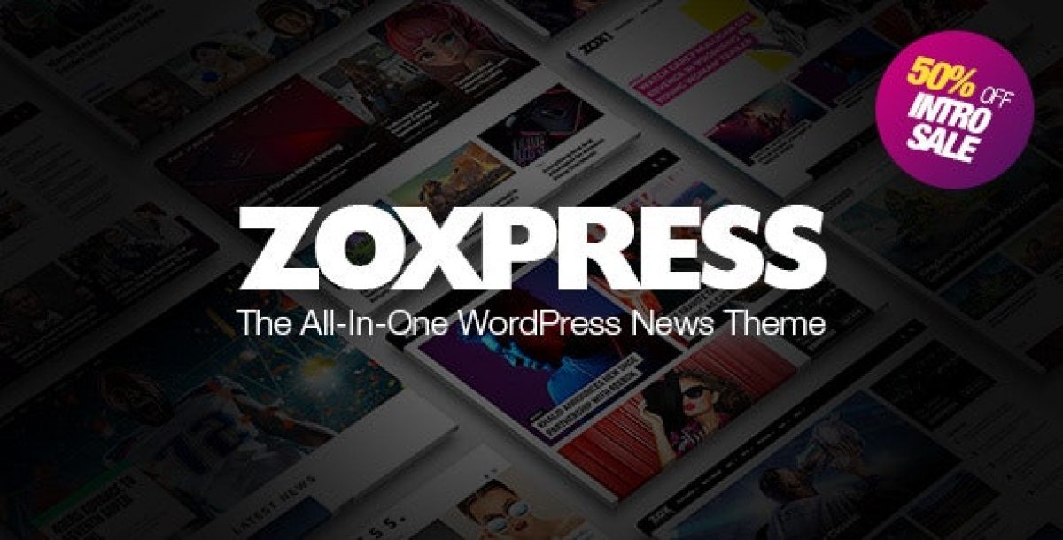 ZoxPress v1.07.0 - Universal WordPress News Theme